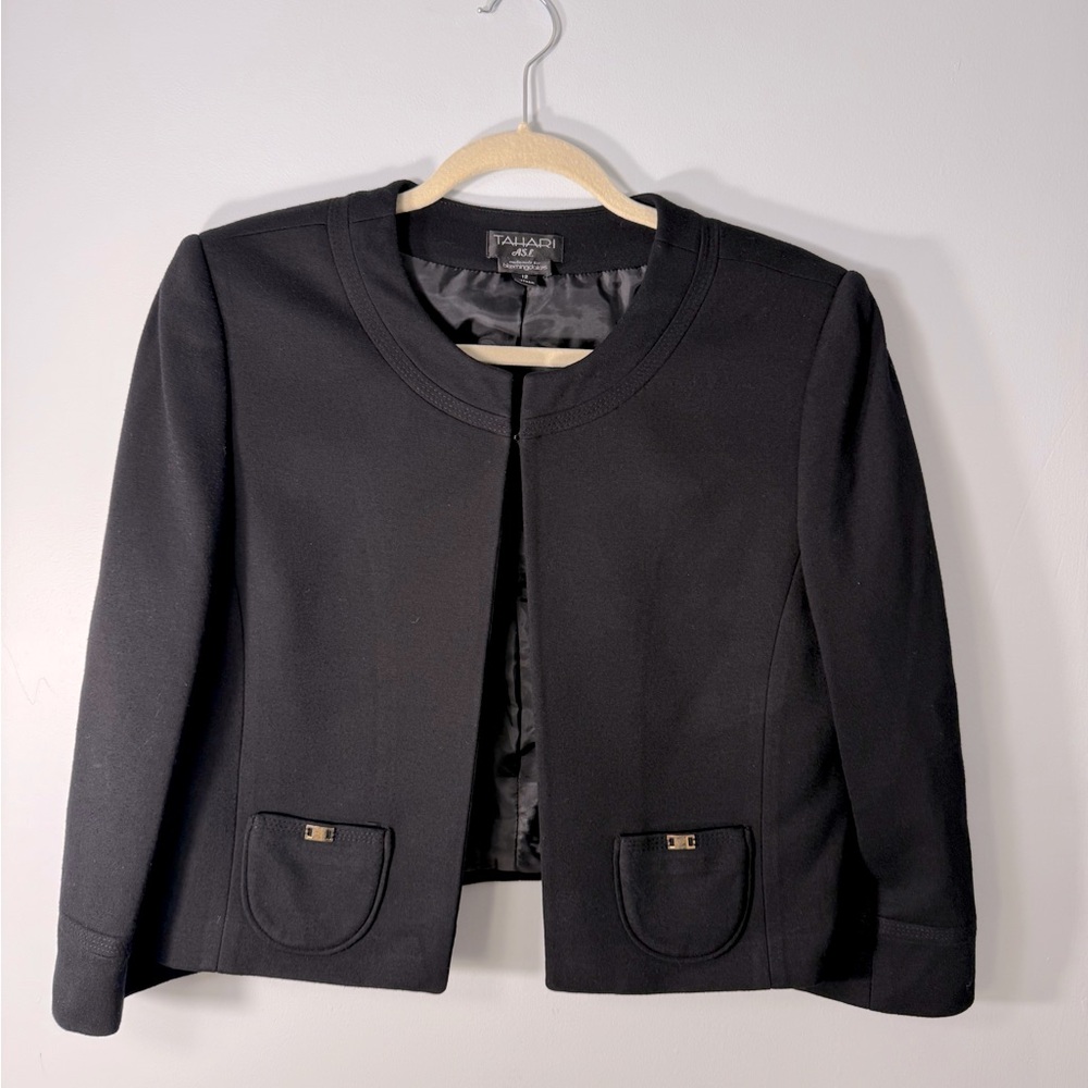 Tahari ASL for Bloomingdales Bolero jacket size 12